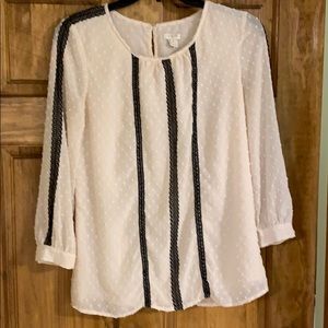 J.Crew women blouse. Pre-owned .